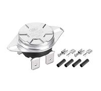 XYWHPGV Thermostat KSD302T, interrupteur de contrôle de température 105 °C 20A à réinitialisation manuelle N.C, broche de 6,3 mm(4088a 19748 ef052 c2143 1cbd5 5fa8c