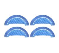 XYWOPO 10/4 pièces chiffon de vadrouille, for Cecotec, for Conga Flash connecté titane remplacement utilisation sèche et humide chiffons tampon nettoyage sol Tampon pour robot serpillière(4 PACK)