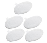 XYWOPO 2/5 pièces chiffons en microfibre, for Vaporetto, for nettoyeur à vapeur Smart 40 SV400 SV420 Frescovapor vadrouille tampons tissu remplacement ménage propre Tampon pour robot serpillière(5pcs)