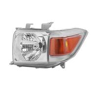 XYWOPO 2x feu d'angle de phare voiture avant, for Toyota, for Landcruiser VDJ 70 76 78 79 série 2007-2019 ensemble lampe indicateur latéral Unité de signalisation avant/arrière(BLACK Left)