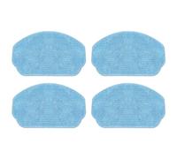 XYWOPO Chiffon de vadrouille, for Cecotec, for aspirateur robot Con-ga 999 X-Treme, pièces rechange, utilisation sèche et humide, chiffons, nettoyage des sols Tampon pour robot serpillière(4 PACK)