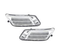 XYWOPO Clignotant, for VOLVO, for XC60 2009 2010 2011 2012 2013 Pare-chocs avant Feu d'angle latéral Phare de signalisation Rétroviseur Unité de signalisation avant/arrière(BLACK Left and Right)