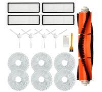 XYWOPO Ensemble de robot balayage, for Dreame, for aspirateur Bot L10s Pro Ultra S10, tampons vadrouille, sacs à poussière avec accessoires brosse Mian Tampon pour robot serpillière(Package1)