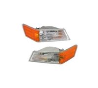 XYWOPO Feu d'angle latéral avant de voiture, for Jeep, for Patriot 2007-2014, feux antibrouillard, clignotant, feu stationnement 68004181AC 68004180AC, rétroviseur Unité de signalisation avant/arrière