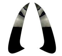 XYWOPO for, GLE Coupé C292 Sport 2015-2018 Garniture de ventilation latérale pare-chocs arrière aspect carbone/spoiler noir brillant Cache de ventilation pour feu antibrouillard avant(Glossy Black)