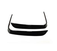 XYWOPO for, X3 X3M G01 M Pack 2022-2024 Garniture de becquet latéral arrière voiture noir brillant Grille d'aération Séparateur sourcils Canard Cache de ventilation pour feu antibrouillard avant