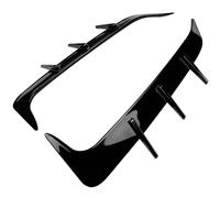 XYWOPO for, X6 G06 M Sport 2019-2023 Garniture de ventilation latérale pare-chocs arrière voiture Kit becquet coffre noir brillant Cache de ventilation pour feu antibrouillard avant