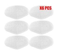 XYWOPO Kit de chiffons nettoyage Paeu0332 Aspirateur à vapeur Chiffons en microfibre rechange Accessoires balai lavable Buse de nettoyeur vapeur(6pcs)