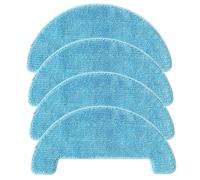 XYWOPO Remplacement de chiffon vadrouille for aspirateur robot, for Kyvol, for Cybovac E20 E30 E31, chiffons à usage sec et humide, nettoyage des sols Tampon pour robot serpillière(4 PACK)