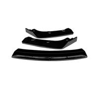 XYYGJKYZ 3pcs Front Lip Spoiler for Honda CR-V 2012-2016 2014 ABS Plastic Splitter Bumper Chin Body Kit Modified Accessories(Gloss Black)