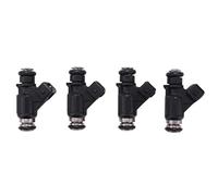XYYGJKYZ Lot de 4 injecteurs de carburant 25335146 93345842 25345994A 93345842, compatibles avec Mitsubishi Great Wall HOVER CUV H3 H5 WINGLE3 WINGLE5 V240 V200 4G63 4G64 4G69