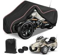 XYZCTEM Can-Am RT 2010-2019 Housse résistante aux intempéries et aux UV pour intérieur et extérieur avec Bande réfléchissante et Sac de Rangement
