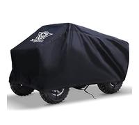 XYZCTEM Housse imperméable pour VTT, très résistante, protège Les 4 Roues de la Neige, de la Pluie ou du Soleil (Noir, 208,3 cm)