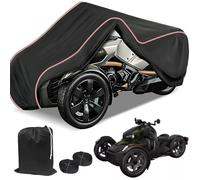 XYZCTEM Housse Ryker de qualité supérieure, imperméable, résistante aux UV, pour intérieur et extérieur, Compatible avec Can-Am Ryker 600 900 Sport avec Bande réfléchissante et Sac de Rangement