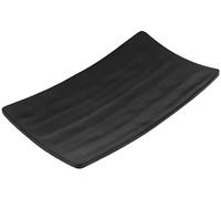 XYZOOM Vaisselle Assiette à Sushi en Forme de Rectangle Noir(fef9e 6b31d 6d922 1bdca 35cea 96180