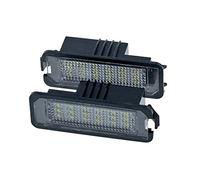 XZANTE 2Pcs 12V Led Lampes LumièRe De Plaque D'immatriculation Pour Golf 4 5 6 7 Feux De Plaque D'immatriculation De Voiture Accessoires ExtéRieurs