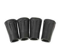 XZANTE 4 Pieces Rechange en Caoutchouc Embouts pour Baton de Randonnee Marche Trekking poteaux 4cm