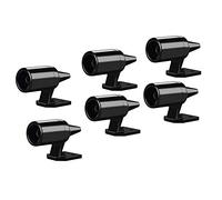 XZANTE 6 Pcs Alerte De Cerf pour Les Vehicules Evite Les Collisions De Cerf Voiture Avertissement De Cerf Noir Avertissement Ultrasonique De La Faune pour Camion SUV Et ATV