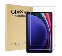 XZC [Lot de 2 films protecteurs d'écran pour Samsung Galaxy Tab S11 2025/S10 Lite/S10 FE/Tab S9 FE/Tab S9/S8/S7 (10.9/11"), dureté 9H compatible avec S Pen (S9/S8/S7 11")