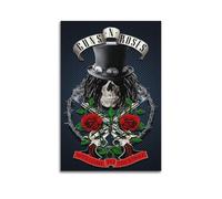 XZCEWSS Poster décoratif sur toile « Welcome to The Jungle Rock Band Guns N' Roses » - Poster décoratif sur toile - Pour chambre à coucher - 40 x 60 cm