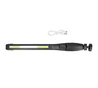 Xzcvalimn Lampe de travail LED rechargeable COB, lampe de travail magnétique rotative avec support pivotant à 360°, projecteur à intensité réglable sans paliers pour la réparation automobile