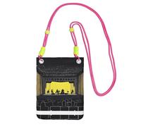 XZDAL A Concert Night Sac à bandoulière pour téléphone portable pour femme, tendance et réglable, léger pour un usage quotidien, Fuchsia, Taille unique