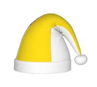 XZDAL Chapeau de Père Noël avec drapeau du Vatican au toucher lisse pour les fêtes de fin d'année, accessoires de costume