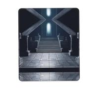 XZDAL GhostlyGathering Tapis de souris en caoutchouc épais Multicolore 25,4 x 30,5 cm pour bureau, jeux, étude et bureau