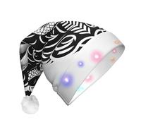 XZDAL Il s'agit d'un chapeau de Noël lumineux en forme de serpent pour adulte - Accessoires de costume de Père Noël