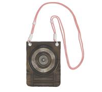 XZDAL Melodic Tunes Sac à bandoulière pour téléphone portable pour femme, tendance et réglable, léger pour un usage quotidien Noir, rose, Taille unique
