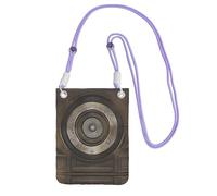 XZDAL Melodic Tunes Sac à bandoulière pour téléphone portable pour femme, tendance et réglable, léger pour un usage quotidien Noir, violet, Taille unique