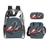 XZDAL Mini sac à dos Kart en PVC transparent léger pour le voyage et le travail