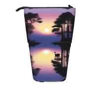 XZDAL Trousse à crayons Peaceful Dawn avec design extensible, portable et légère, pour papeterie, petits objets