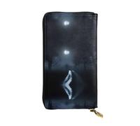 XZDCAL AnEerieEvening Portefeuille en Cuir Longue Pochette pour Filles et Femmes avec Plusieurs Compartiments Noir Taille Unique, Noir , Taille unique