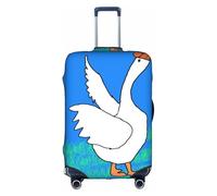 XZDCAL Housse de valise à bagages White Goose déploie ses ailes. La housse ne comprend pas la valise elle-même, blanc, S