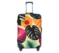 XZDCAL Housse de valise à motif tropical. La housse ne comprend pas la valise elle-même, blanc, XL