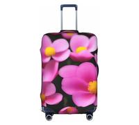 XZDCAL Housse de valise à pétales roses. La housse ne comprend pas la valise elle-même, blanc, L