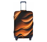 XZDCAL Housse de valise à texture bois. La housse ne comprend pas la valise elle-même, blanc, L