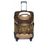 XZDCAL Housse de valise aMuseum Treasures. La housse ne comprend pas la valise elle-même, blanc, XL