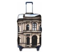 XZDCAL Housse de valise ancienne architecture. La housse ne comprend pas la valise elle-même, blanc, XL