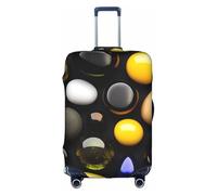 XZDCAL Housse de valise en marbre texturé. La housse ne comprend pas la valise elle-même, blanc, S