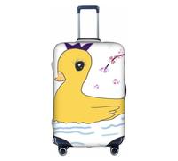 XZDCAL Housse de valise Little Duck jaune. La housse ne comprend pas la valise elle-même, blanc, XL