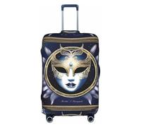 XZDCAL Housse de valise MoonlitMasquerade. La housse ne comprend pas la valise elle-même, blanc, L