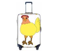 XZDCAL Housse de valise pour poule chantante. La housse ne comprend pas la valise elle-même, blanc, L