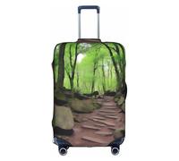 XZDCAL Housse de valise pour sentiers de randonnée. La housse ne comprend pas la valise elle-même, blanc, L