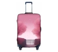 XZDCAL Housse de valise Romantic Vibes. La housse ne comprend pas la valise elle-même, blanc, XL