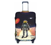 XZDCAL Housse de valise Space Odyssey. La housse ne comprend pas la valise elle-même, blanc, L