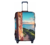 XZDCAL Housse de valise Travel Dreams. La housse ne comprend pas la valise elle-même, blanc, XL