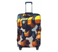 XZDCAL Housse de valise War End Robots. La housse ne comprend pas la valise elle-même, blanc, XL