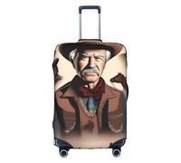 XZDCAL Housse de valise Western Icons. La housse ne comprend pas la valise elle-même, blanc, M